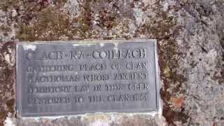 Clach Na Coileach Gathering Stone Glenshee Highlands Scotland [upl. by Ozne]