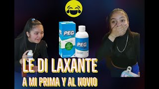 Broma del laxante a mi prima y a su novio  Reacción inesperada [upl. by Obeng564]