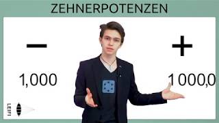 Zehnerpotenzen  sehr große und sehr kleine Zahlen  einfach erklärt  Lehrerschmidt [upl. by Sugden]