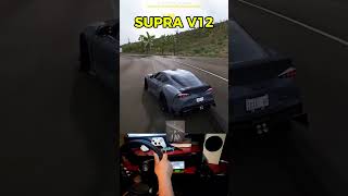 SUPRA MK5 V12 FAST VS FORZA HORIZON 5 🔥 supra forzahorizon5 games viralshorts xboxseriess fh5 [upl. by Niroht773]