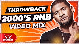 2000s Throwback RampB Clean Video Mix 3  Dj Shinski Usher Next Lloyd Donell Jones Faith Evans [upl. by Tyre68]