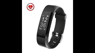 Vigorun YG3 Fitness Tracker with Heart Rate Monitoring [upl. by Eissoj]