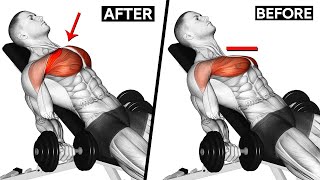 Best Upper Chest Workout With Dumbbells  Maniac Muscle [upl. by Qahsi46]