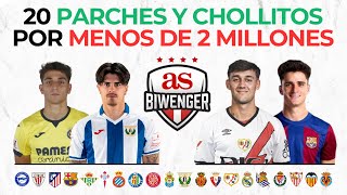 💸 20 PARCHES  CHOLLITOS FANTASY POR MENOS DE 2 MILLONES  📋 BIWENGER 2425 [upl. by Shippee247]