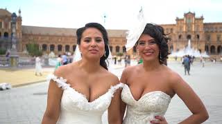 Lesbian Wedding in Sevilla [upl. by Ueik]